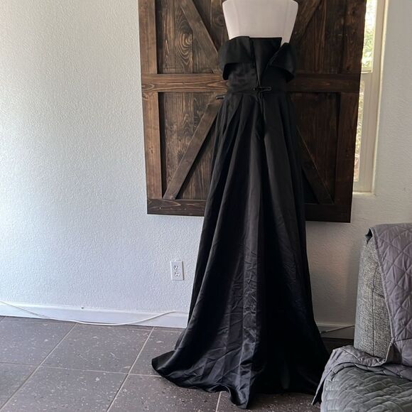 New Prom Off The Shoulder Slit Ball Gown Long Formal Evening Wedding Dress - Picture 9 of 16